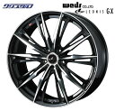 新品 WEDS レオニスGX 1870+47 5/114.3 18インチ 7J +47 ホール数:5 PCD:114.3 PBMC 0039373 -4本送料無料- ウェッズ LEONIS GX(2)