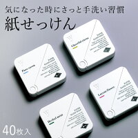 スタイリッシュな紙せっけん WASHNY paper handsoap ハンドソープ せっけん 石鹸 携帯用 手洗い 持ち歩き ハンドソープ コンパクト ミニ　[倉庫A] (ネコポスOK) 3980円以上 送料無料