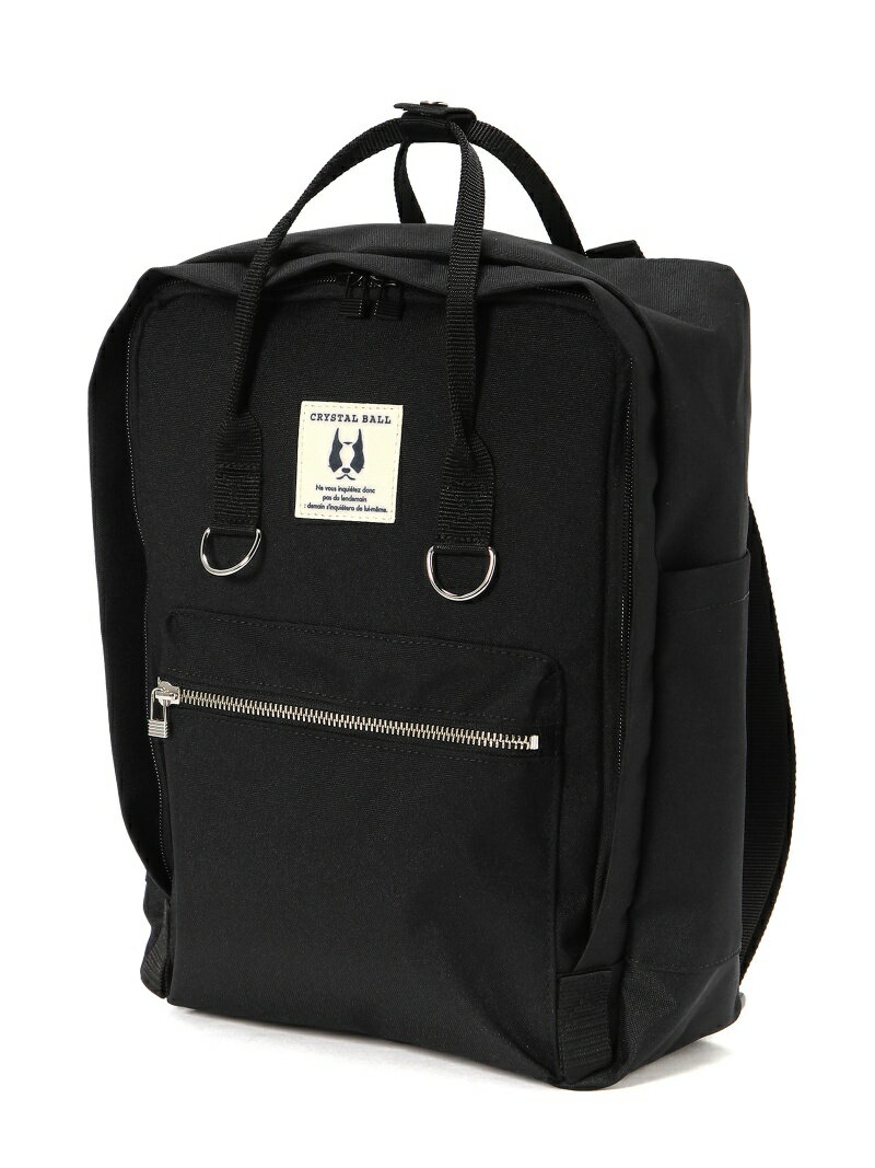 Square backpack CRYSTAL BALL クリスタルボール バッグ リュック/バックパック オレンジ ブラック ブルー【送料無料】[Rakuten Fashion]