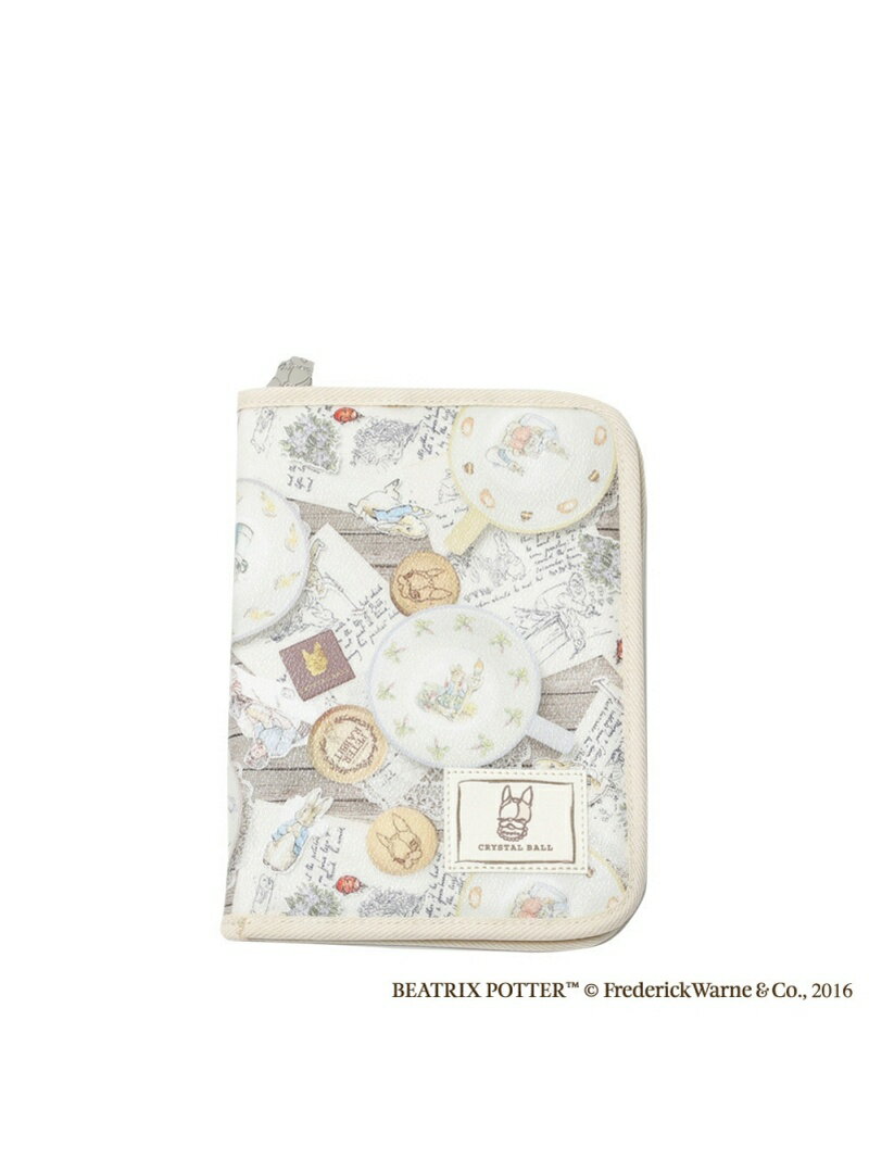 PETER RABBIT×『Afternoon tea』/マルチケース CRYSTAL BALL クリスタルボール マタニティウェア・ベビー用品 母子手帳ケース ホワイト【送料無料】[Rakuten Fashion]