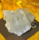 【プレミアクラス】水晶原石クラスター 大型サイズ(重さ843g 高さ約9cm 横幅約14cm 奥行約12cm ブラジル産 台座なし)完全天然石 写真現品販売