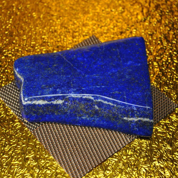  最高品質  ラピスラズリ原石（重さ352g 横幅10cm 高さ2cm 奥行8.5cm 完...