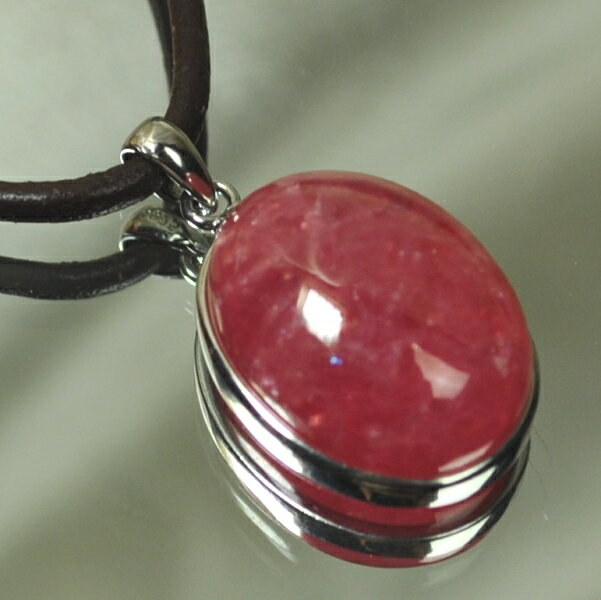  最高品質クラス 完全天然石 ＜プレミア＞インカローズペンダント（金具...