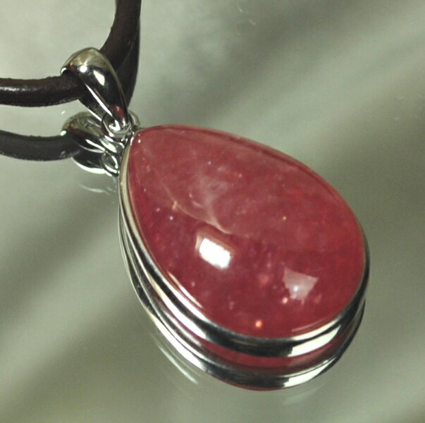  最高品質クラス 完全天然石 ＜プレミア＞インカローズペンダント（金具...