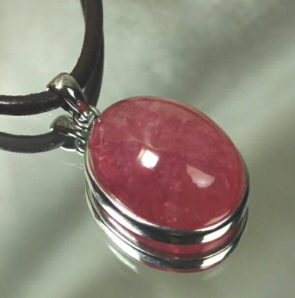  最高品質クラス 完全天然石 ＜プレミア＞インカローズペンダント（金具...