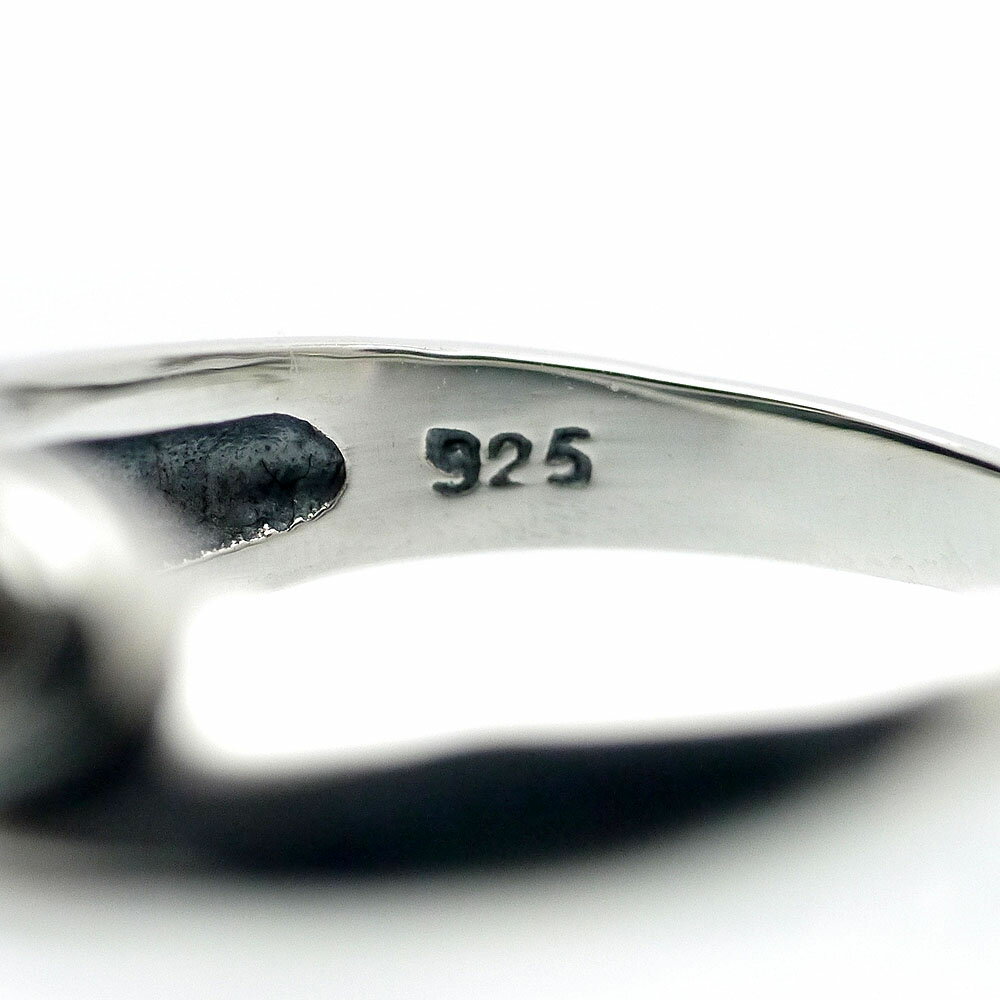 シルバー925 カエル リング メンズ y2 オニキス アイ[フリーサイズ] (フロッグ 蛙 フェイス シンプル 指輪 シルバーリング シルバーアクセサリー) ect 3