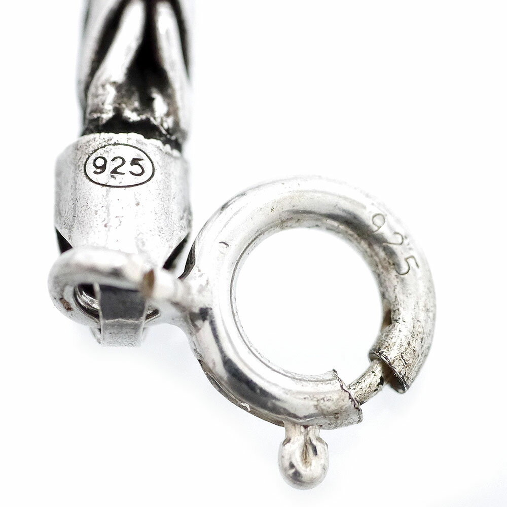 シルバー925 エスニック チェーン ネックレス メンズ c1 [銀 幅3mm 長さ50cm/60cm]...