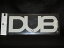 【メール便送料無料】DUBステッカー L（DUBグッズ）