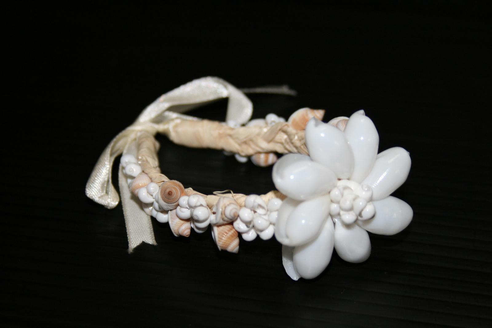 【激カワ！】貝殻ブレスレット（WH)