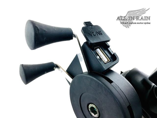 ALL-IN-RAIN�����ʼ����Х����ѷ��ӽ��ťۥ���� USB�� Motorcycle mobile charge holder