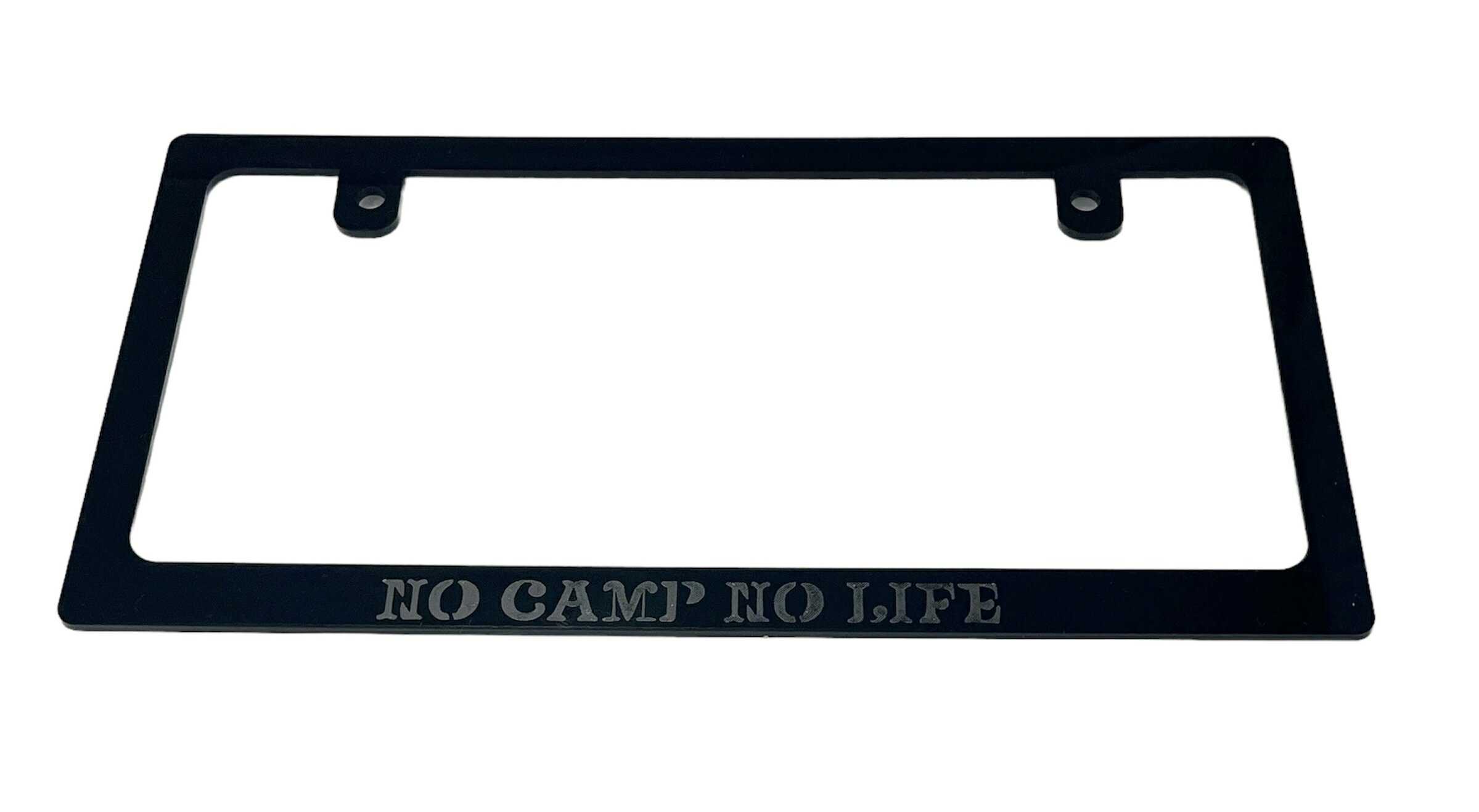 ナンバーフレーム 【NO CAMP NO LIFE】キャンプ アウトドア