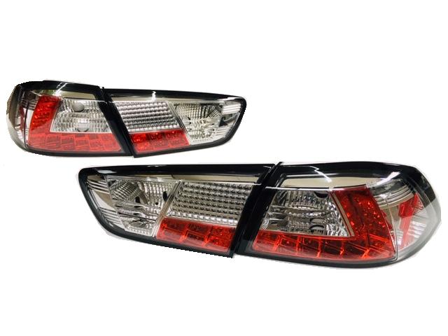 ランサーエボリューション EVO X ランエボ LEDテール クロームメッキ 08-