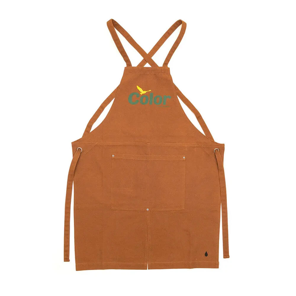 COLOR COMMUNICATIONS APRON カラーコミュニケーションズ エプロン WAWA OWL CROSS CAMEL スケートボー..