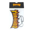 THRASHER AIR FRESHENER スラッシャー エアフレッシュナー FLAME BLACK/RED/YELLOW（US企画） スケートボード スケボー