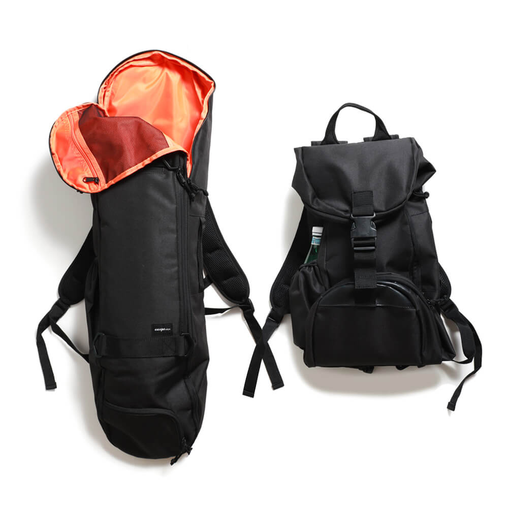 ESCAPO.TOKYO SKATE BAG エスカポ スケートボードバッグ E17-BKLO BLACK/LIGHT ORANGE スケートボード ..