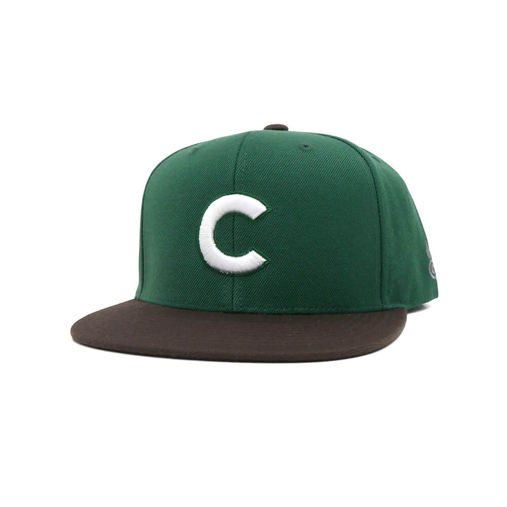 樂天商城 - COLOR COMMUNICATIONS CAP カラーコミュニケーションズ キャップ BBC 2 TONE SNAPBACK GREEN/BROWN スケートボード スケボー