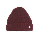 COLOR COMMUNICATIONS KNITCAP カラーコミュニケーションズ ニットキャップ DRIP EMB CUFF WINE スケートボード スケボー