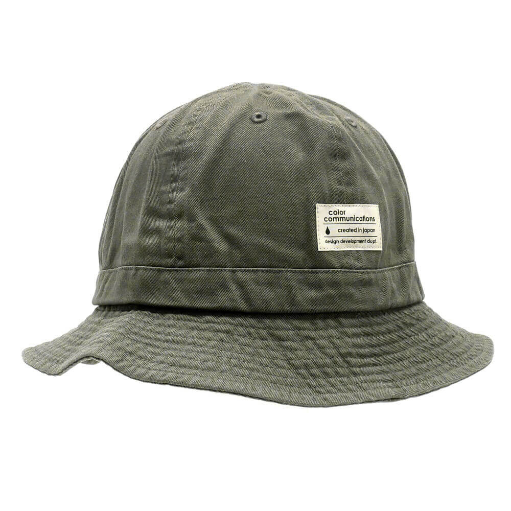 COLOR COMMUNICATIONS HAT ���顼���ߥ�˥�������� �ϥå� COTTON TAG METRO OLIVE �������ȥܡ��� �����ܡ�
