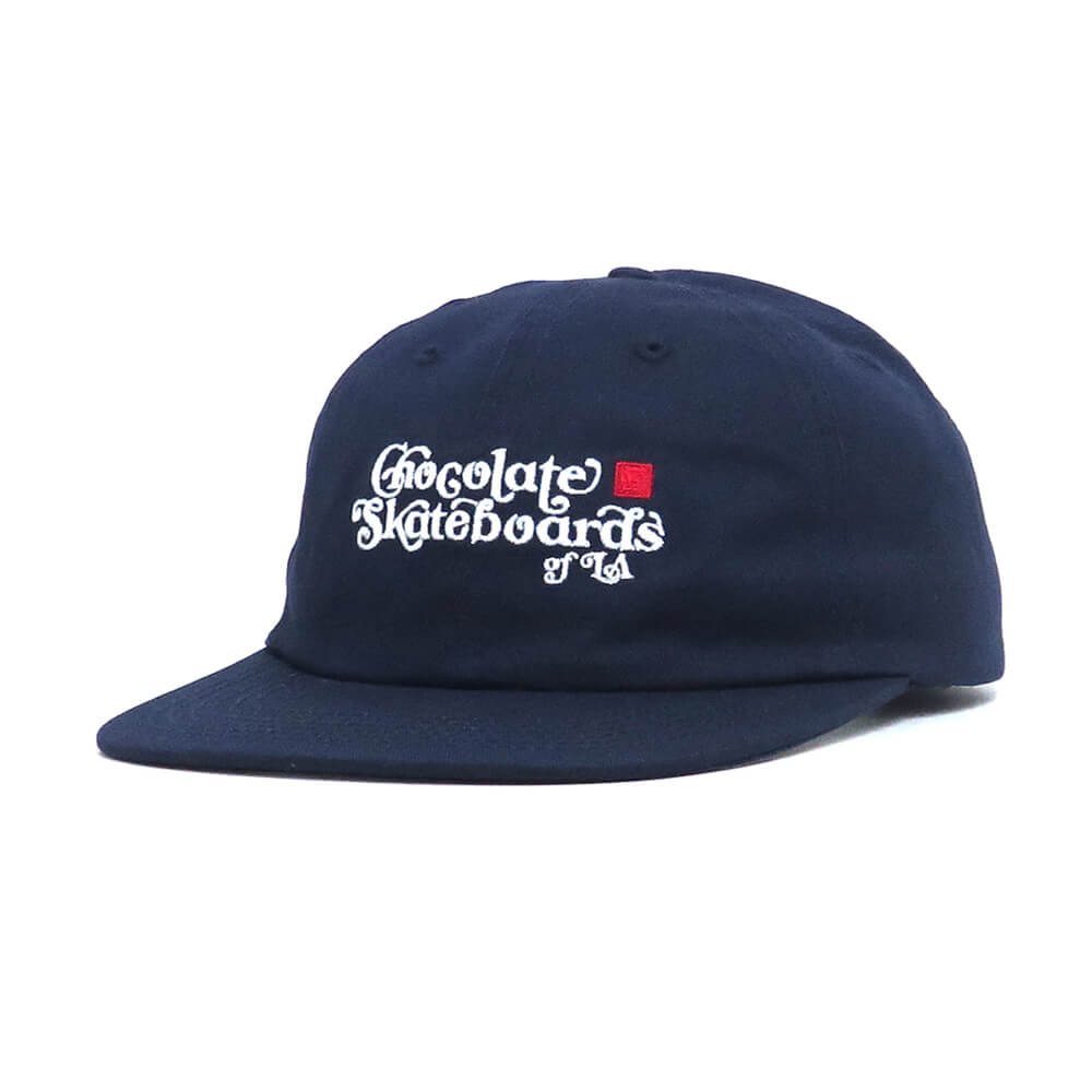 CHOCOLATE CAP チョコレート キャップ SWASH SNAPBACK NAVY スケートボード スケボー