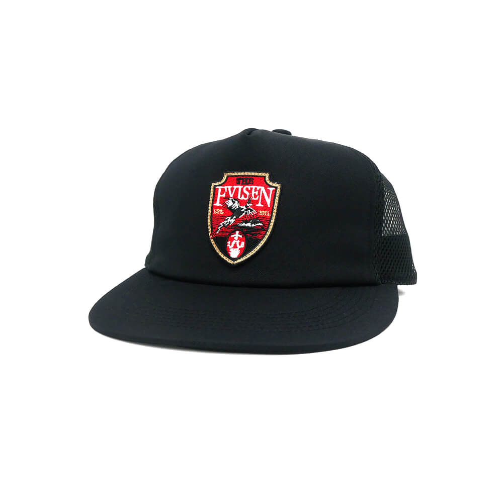 エヴィス evisu 黒 メッシュキャップ ロゴ入り 【公式通販】