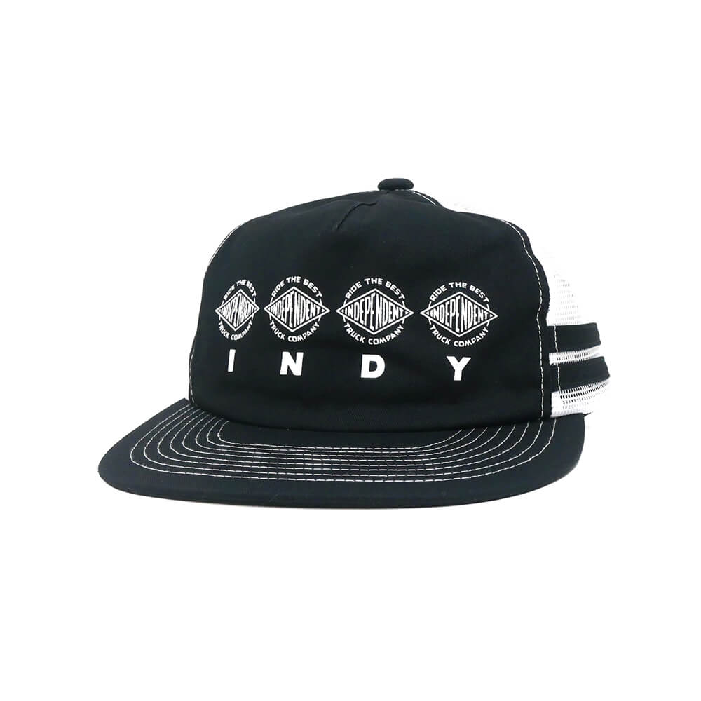 Rakuten - INDEPENDENT MESHCAP インディペンデント メッシュキャップ LTD SUMMIT SEAL INDY MESH BLACK スケートボード スケボー
