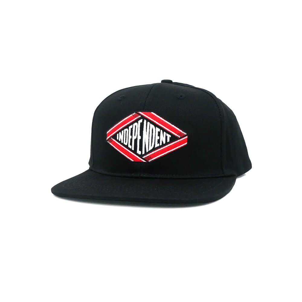 Rakuten - INDEPENDENT CAP インディペンデント キャップ SCROLL 2 SNAPBACK BLACK スケートボード スケボー