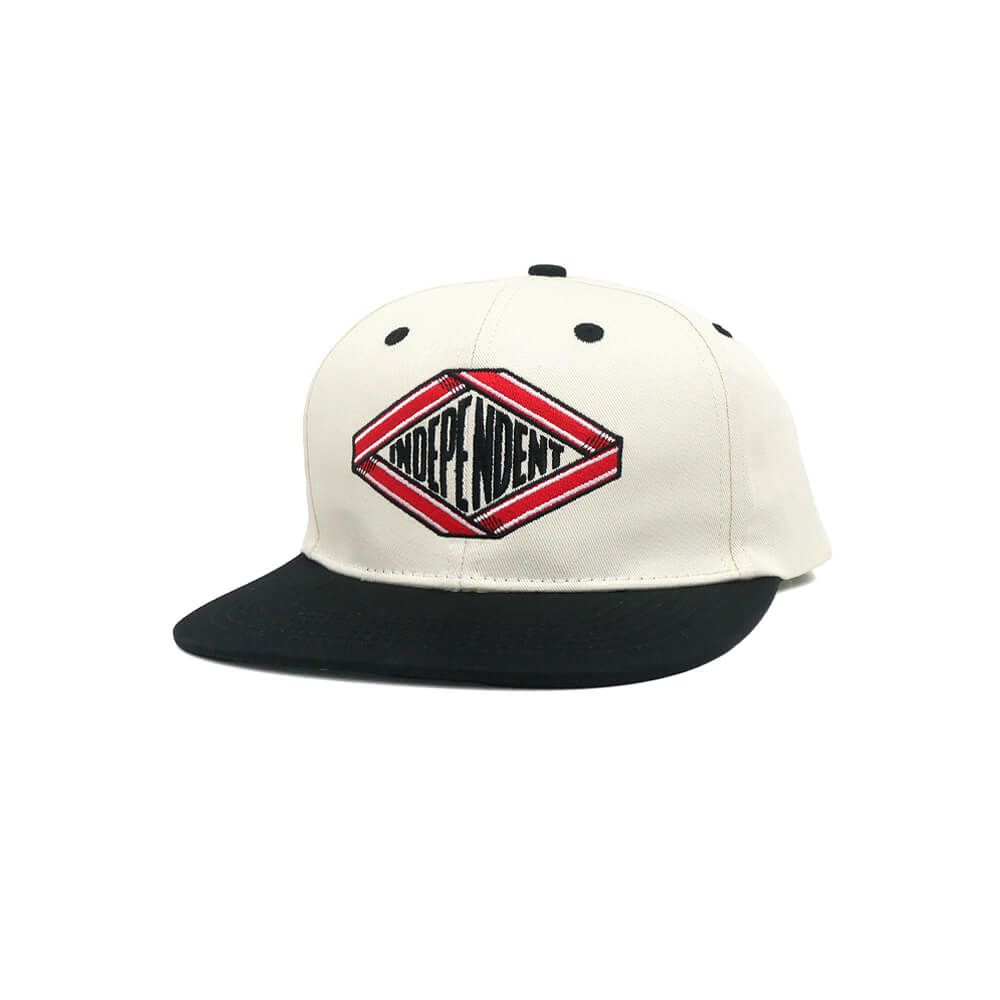 Rakuten - INDEPENDENT CAP インディペンデント キャップ SCROLL 2 SNAPBACK NATURAL/BLACK スケートボード スケボー