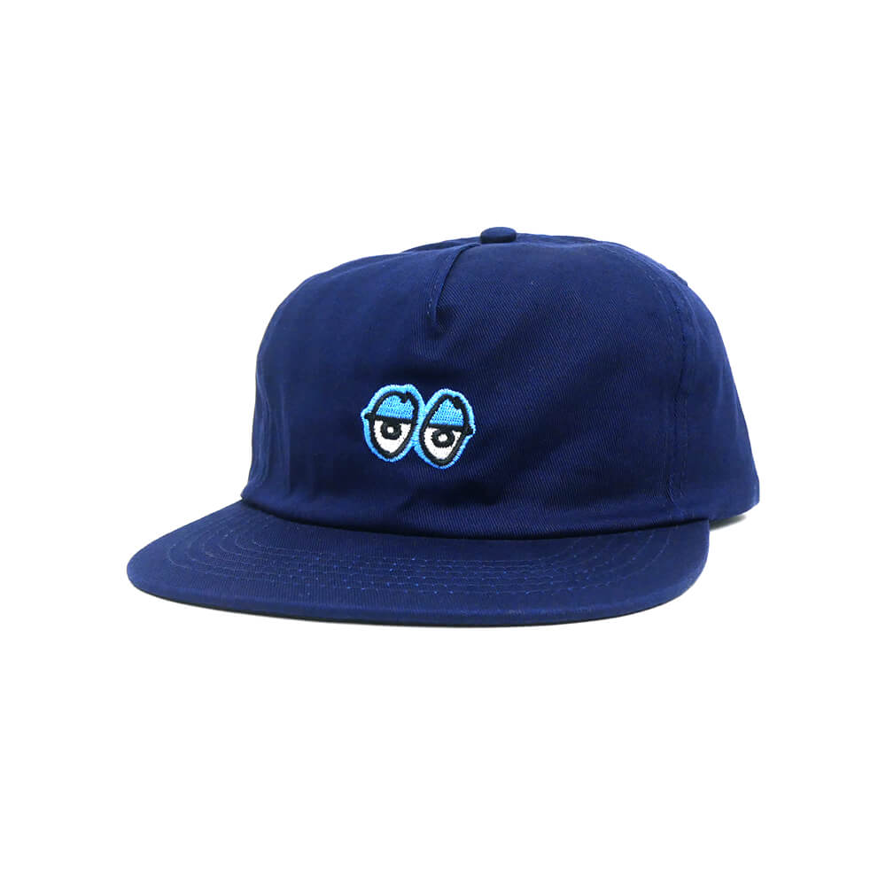 Rakuten - KROOKED CAP クルキッド キャップ EYES SNAPBACK NAVY/BLUE スケートボード スケボー