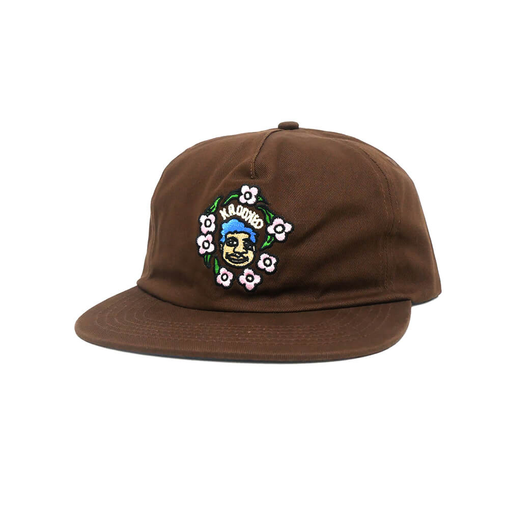 Rakuten - KROOKED CAP クルキッド キャップ SWEATPANTS REDUX SNAPBACK BROWN スケートボード スケボー