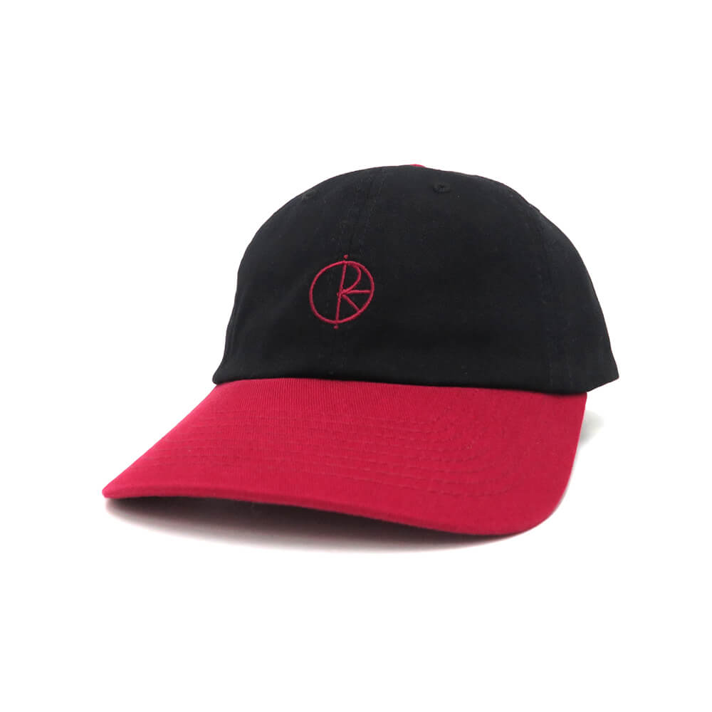 POLAR CAP ポーラー キャップ STROKE SAI BLACK/RED スケートボード スケボー