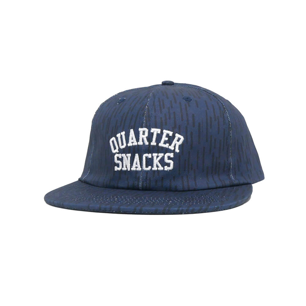 Rakuten - QUARTERSNACKS CAP クウォータースナックス キャップ ARCH RAINDROP NAVY スケートボード スケボー