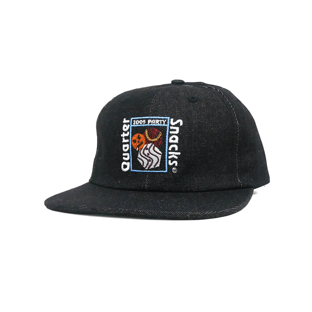 Rakuten - QUARTERSNACKS CAP クウォータースナックス キャップ PARTY DENIM スケートボード スケボー
