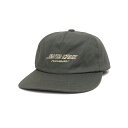 SANTA CRUZ CAP サンタクルーズ キャップ STRIP OUTLINE 5 PANEL SNAPBACK GREY スケートボード スケボー