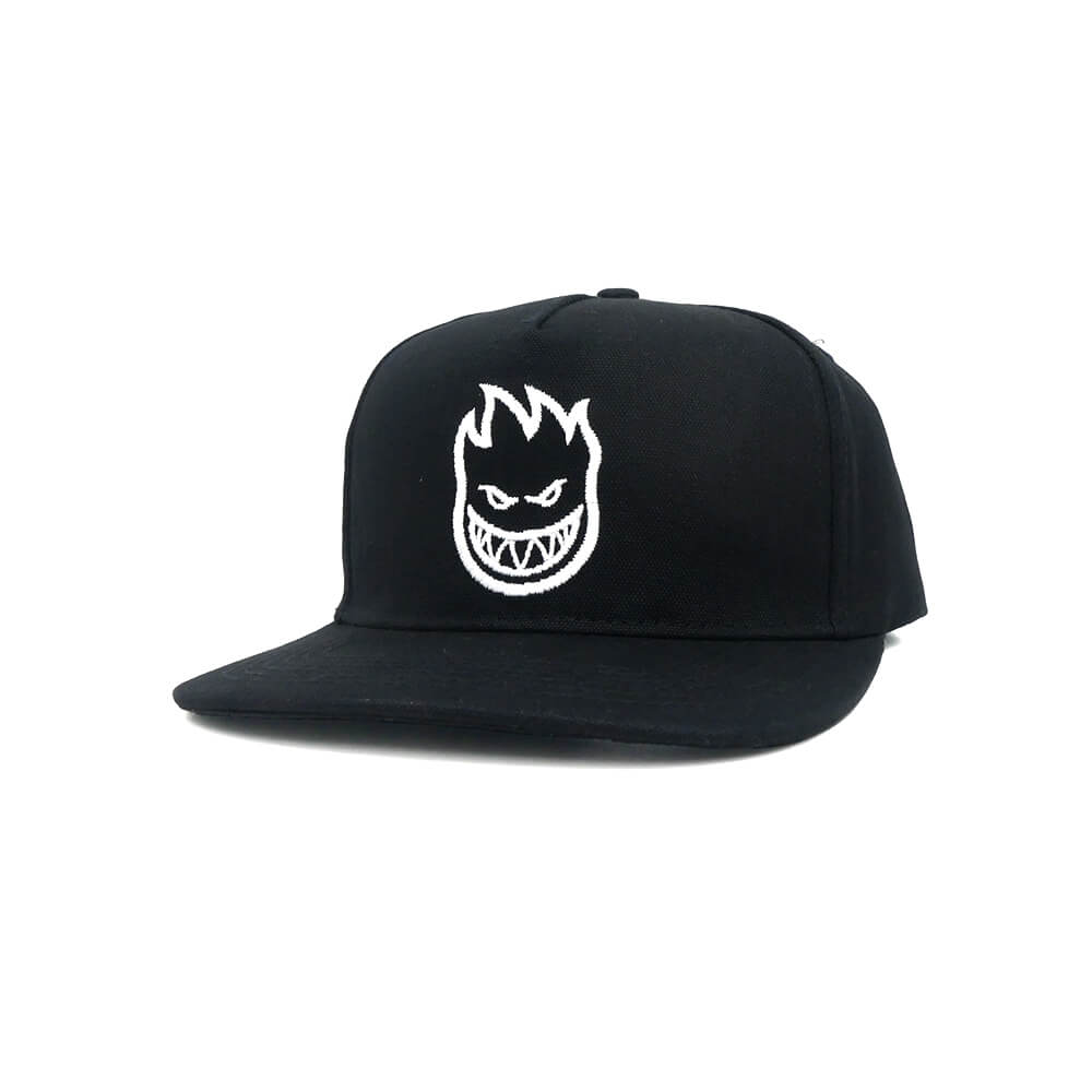 Rakuten - SPITFIRE CAP スピットファイヤー キャップ BIGHEAD SNAPBACK BLACK/WHITE スケートボード スケボー