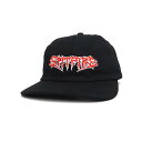 SPITFIRE CAP スピットファイヤー キャップ DEMON GATE STRAPBACK BLACK スケートボード スケボー
