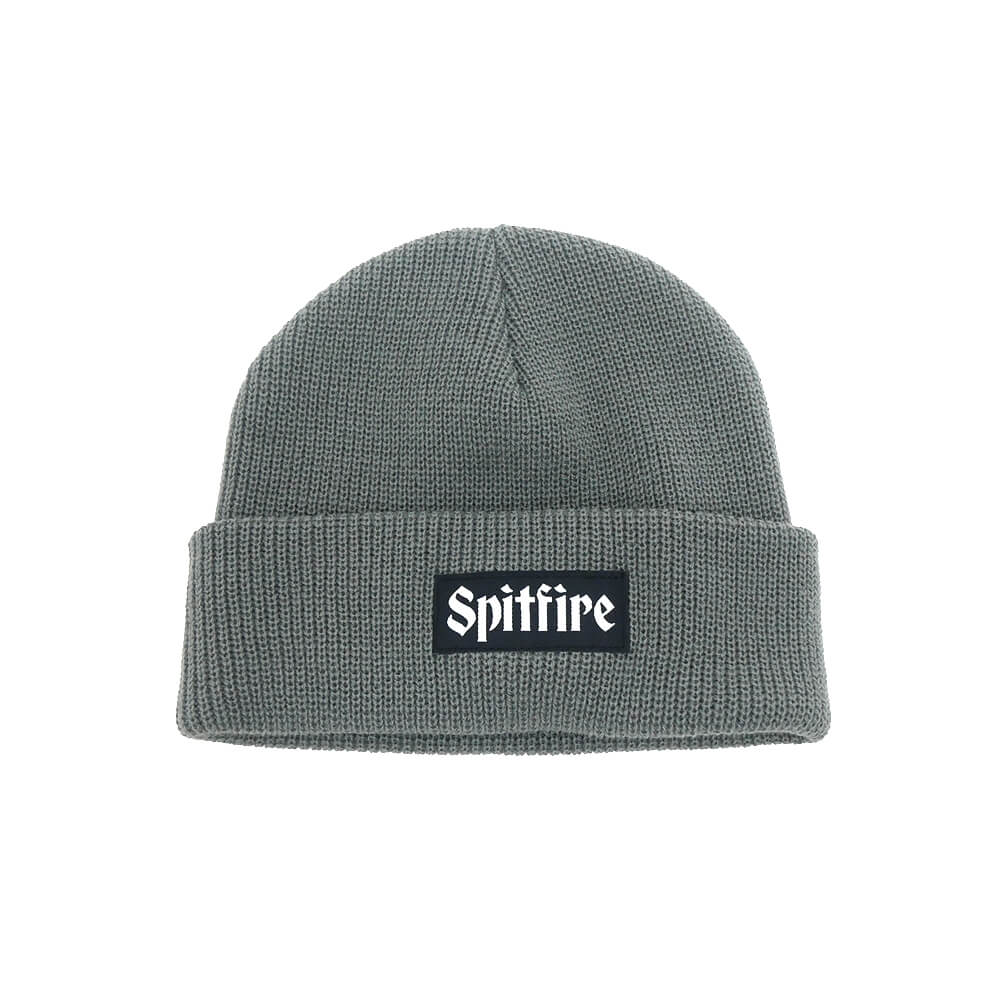 Rakuten - SPITFIRE KNITCAP スピットファイヤー ニットキャップ MOLOTOV SCRIPT CUFF BEANIE CHARCOAL スケートボード スケボー