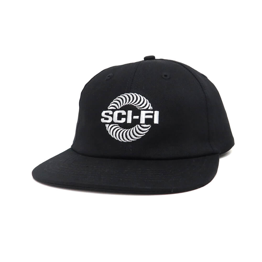 SPITFIRE CAP スピットファイヤー キャップ SF SCI-FI CLASSIC SNAPBACK BLACK スケートボード スケボー