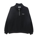 TIGHTBOOTH(TBPR)CREW SWEAT タイトブース トレーナー SMOOTH SWEAT BLACK スケートボード スケボー