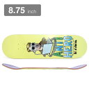 ANTIHERO DECK アンチヒーロー デッキ VICTOR PELLEGRIN(DOOBIE)ANTI INTELLIGENCE 8.75 スケートボード...