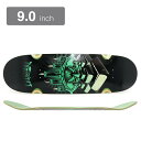 CREATURE DECK クリーチャー デッキ TEAM CONJURE LARGE 9.0 FOOTBALL SHAPE WHEEL WELLS スケートボ...