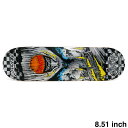 CREATURE DECK クリーチャー デッキ CHRIS RUSSELL CRASH AND BURN 8.51 スケートボード スケボー
