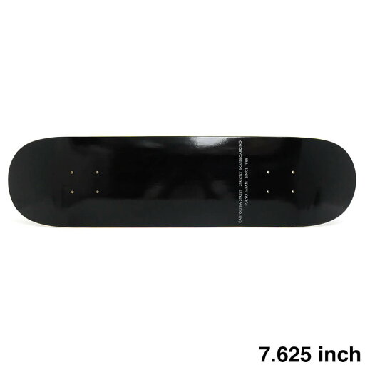 CALIFORNIA STREET DECK カリフォルニアストリート デッキ TEAM SIMPLE BLACK 7.625 ブランク(BBS / GENERATOR) スケートボード スケボー CALIFORNIA STREET DECK カリフォルニアストリート デッキ TEAM SIMPLE BLACK 7.625 ブランク(BBS / GENERATOR) スケートボード スケボー