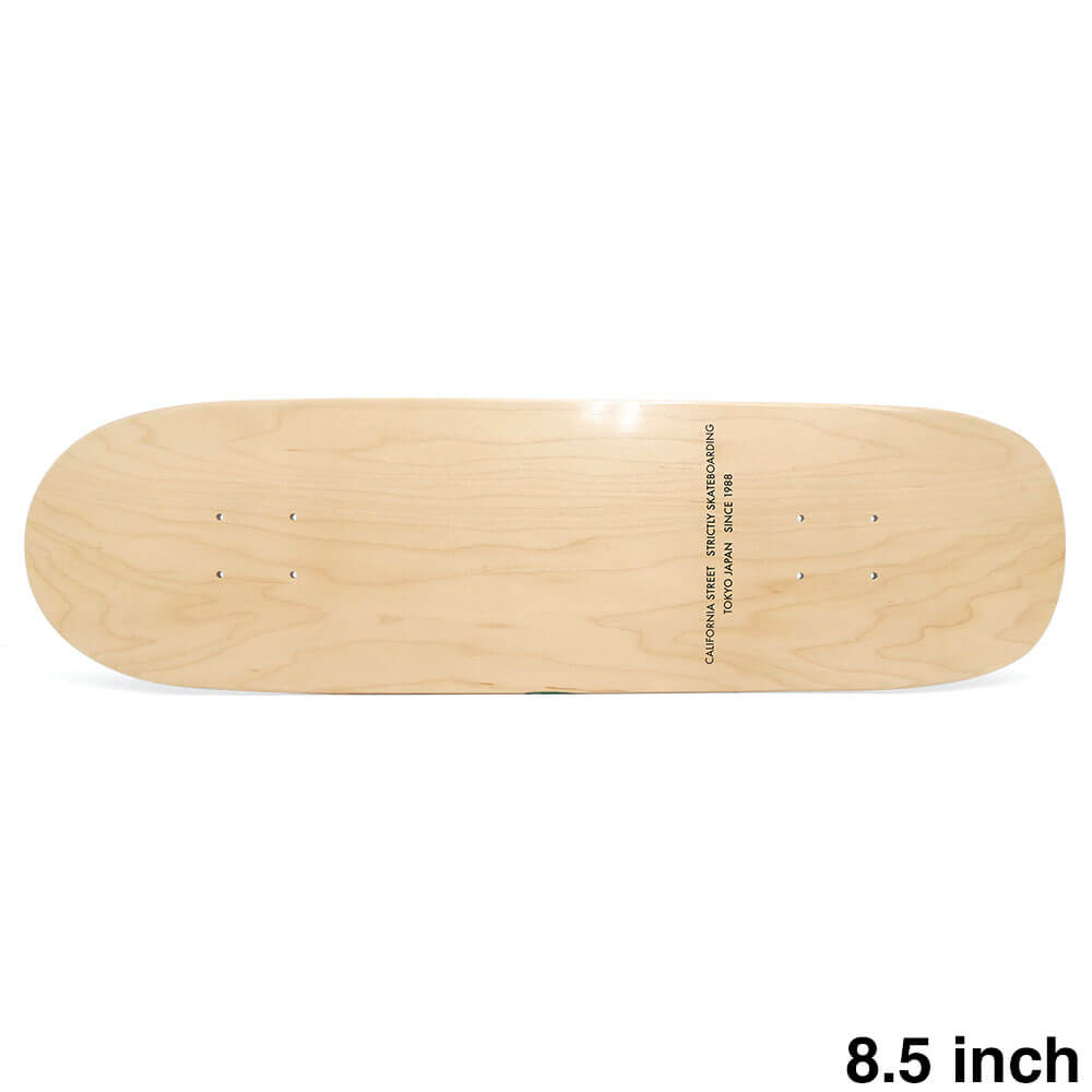 CALIFORNIA STREET DECK カリフォルニアストリート デッキ TEAM SIMPLE CLEAR 8.5 T-SHAPE ブランク(DSM) ...