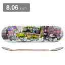 DGK DECK ディージーケー デッキ WILL MAZZARI HOOD TOURS 8.06 スケートボード スケボー