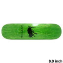 EDGLRD DECK エッジロード デッキ TEAM HELL HOUND GREEN 8.0 スケートボード スケボー