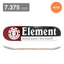 【ELEMENT / DECK】 スケボー・スケートボードの老舗デッキブランド、ELEMENT（エレメント）。 長さ76.3cm　幅18.8cm　ノーズ17.9cm　テール16.2cm ウィールベース32.0cm　コンケーブ（中）　/　キック（中） ※ステインカラー（木目）の色合いはそれぞれ異なります。ご了承の上、ご注文下さい。 デッキをご購入の際、当店オリジナルのデッキテープがサービスとなります。 その他のデッキテープをご希望の方は、別途ご注文下さい。 *デッキテープを貼ってご注文の場合、返品/交換/キャンセルの対象外となります。 （コンプリートセットをご希望の方） スケートボードを完成させる為には【デッキ、トラック、ウィール】の3点が必要となります。 気軽にスケートボードを始めて頂く為に、足回りのセットをご用意しております。 こちらも是非ご覧になって下さい。 【トラック＆ウィールセット】はこちら *商品によって多少の誤差がある事をご了承下さい。 *当店舗に掲載の写真・文章の無断転載を禁じます。