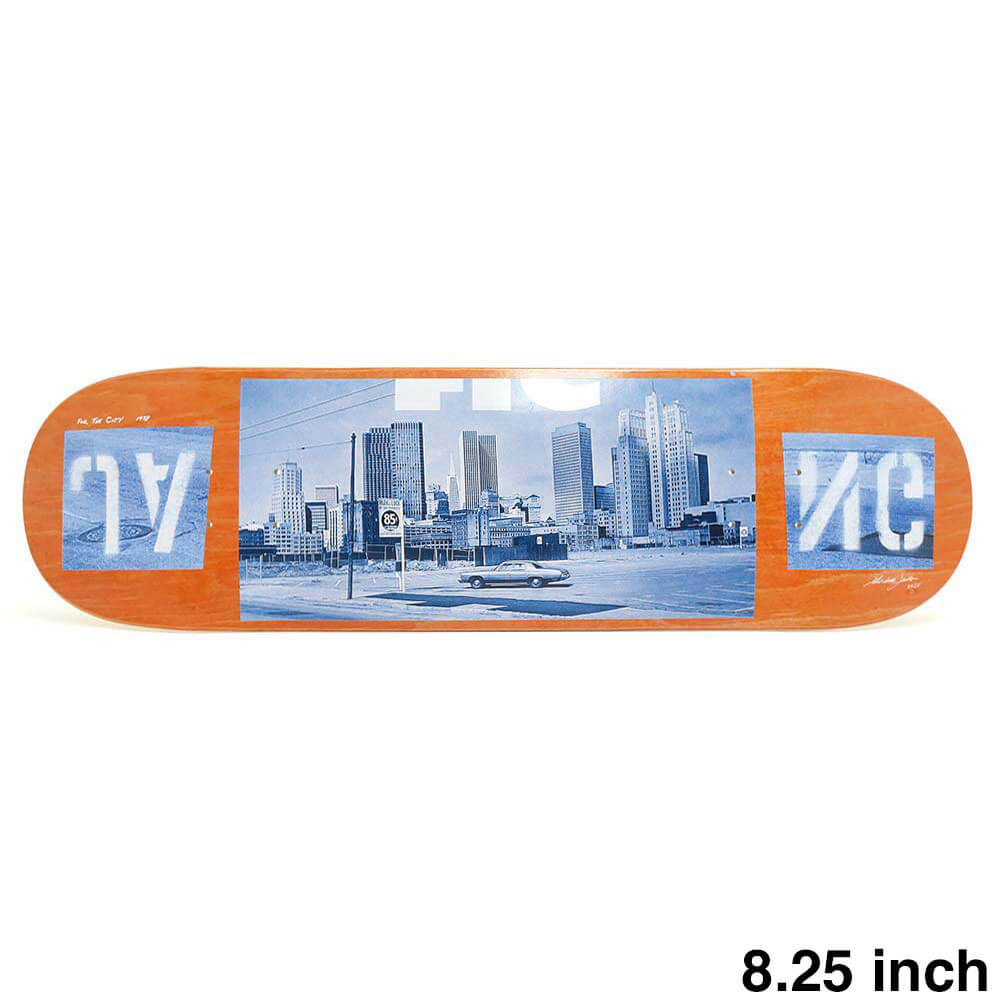 FTC DECK եƥ ǥå TEAM JANG 78 BLUE ORANGE STAIN 8.25 ȥܡ ܡ