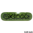GX1000 DECK ジーエックス1000 デッキ TEAM DINO OLIVE VENEER 8.25 スケートボード スケボー