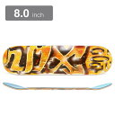 GX1000 DECK ジーエックス1000 デッキ TEAM SANDSTORM 8.0 スケートボード スケボー
