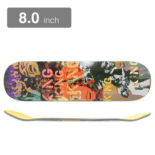 KING DECK キング デッキ TEAM RHYTHM 8.0 スケートボード スケボー KING DECK キング デッキ TEAM RHYTHM 8.0 スケートボード スケボー
